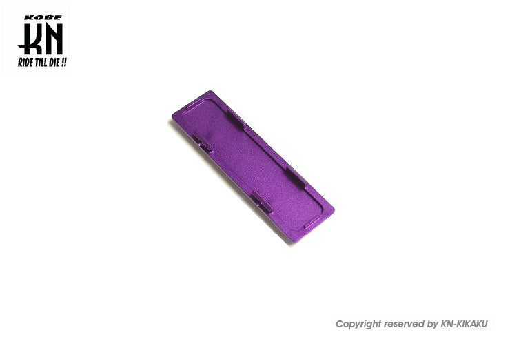 フレ番ビレットカバー【ヤマハスクーター全般】パープル