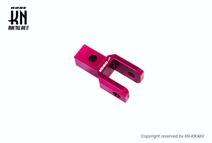 KOSO 42mm 車高UPキット【レッド】