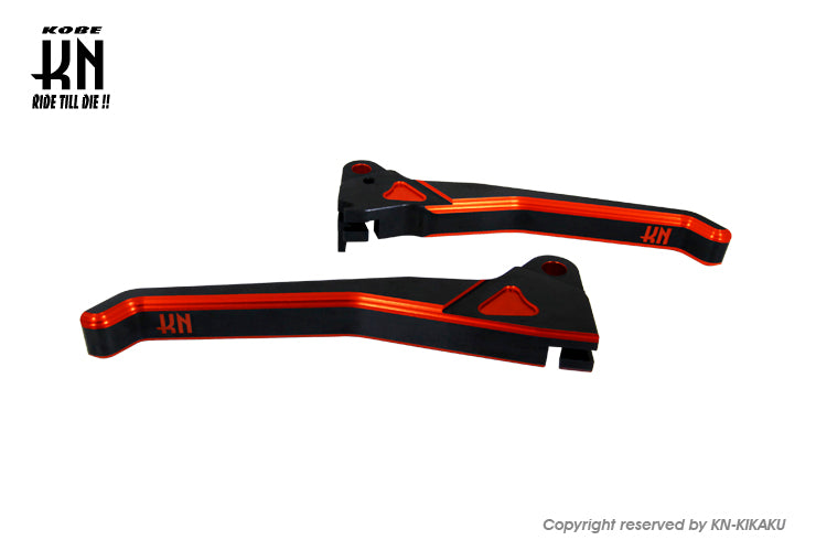 デュアルカラーレバードラム【SディオAF27/ディオAF18】ブラック/レッド