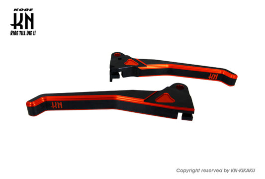 デュアルカラーレバードラム【SディオAF27/ディオAF18】ブラック/レッド