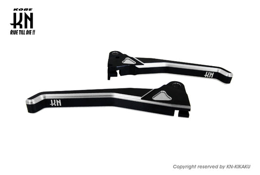 デュアルカラーレバードラム【SディオAF27/ディオAF18】ブラック/シルバー