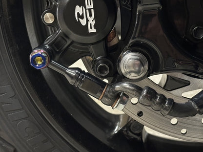 NCY カニキャリパー+ノーマルホース用ジョイントバンジョー+ボルト【シグナス6型GRYPHUS】