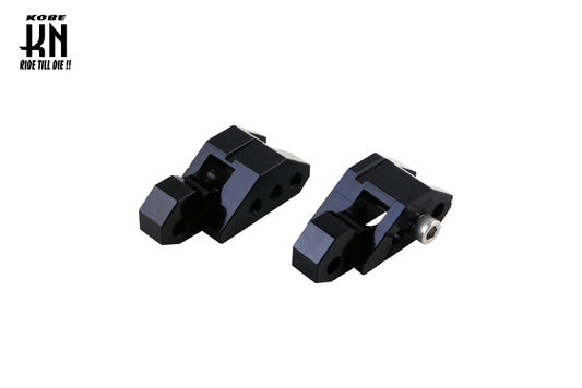 リアサスペンションアッパーブラケット【NCY】シグナスX【1型〜3型】ブラック