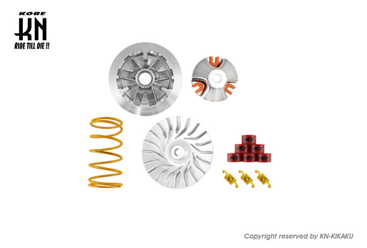 NCY ハイスピードプーリーキット【シグナスGRYPHUS(6型/) BWS125(3型)/NMAX125/155(2型/V2)/X FORCE】