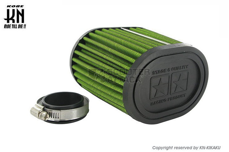 STAGE6 汎用エアフィルター ハードタイプ 【グリーン】