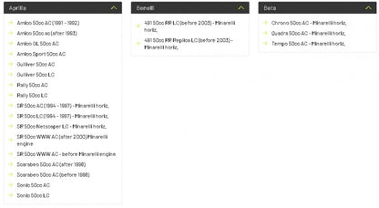STAGE6 ブレーキシュー【レーシングタイプ】MALAGUTI F10/F12