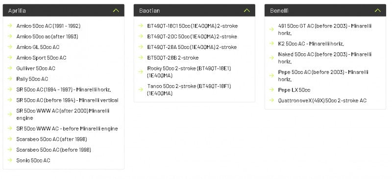 STAGE6 ブレーキシュー【レーシングタイプ】YAMAHA50-90cc横型エンジン系