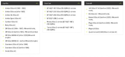 STAGE6 ブレーキシュー【レーシングタイプ】YAMAHA50-90cc横型エンジン系