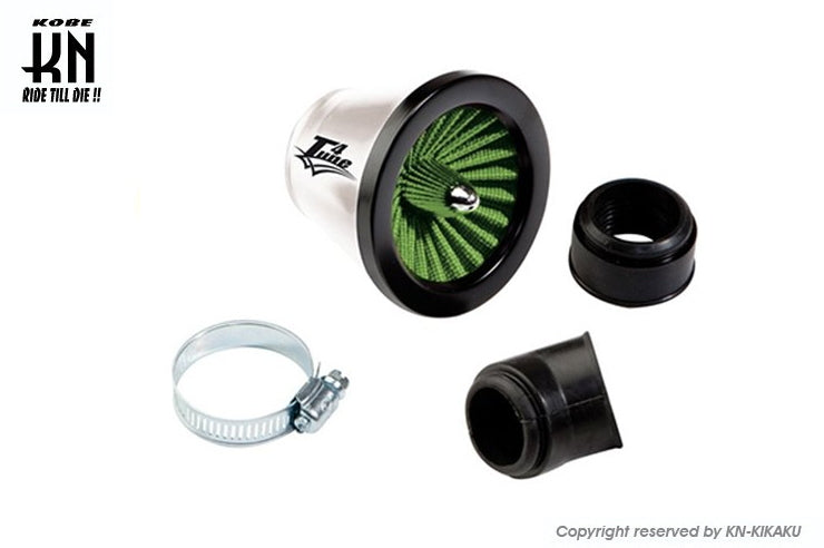 STR8 汎用パワーフィルター【45度/ストレート】2WAY 【ホワイト】タービンタイプ【28/35mm】