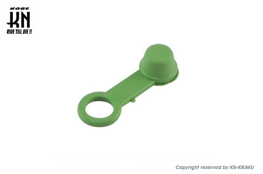 MotoForce 汎用キャリパーブリーザーラバーカバー【グリーン】