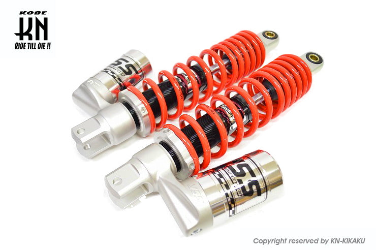 YSS PCX リザーバータンク付きガスショック【ブラック/レッド】310mm