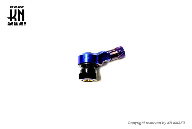 アルミCNCエアーバルブ【チタンカラー】1個