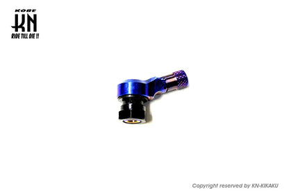 アルミCNCエアーバルブ【チタンカラー】1個