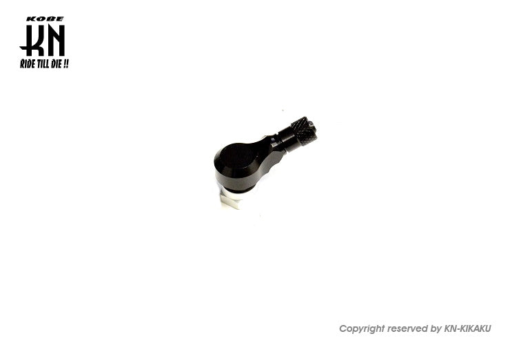 アルミCNCエアーバルブ【ブラック】1個