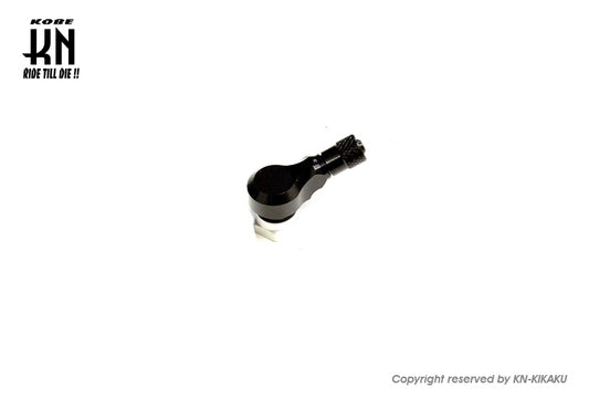 アルミCNCエアーバルブ【ブラック】1個