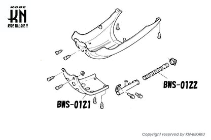 台湾ヤマハ純正【ダクトクーラー】4VP/台湾BWS100