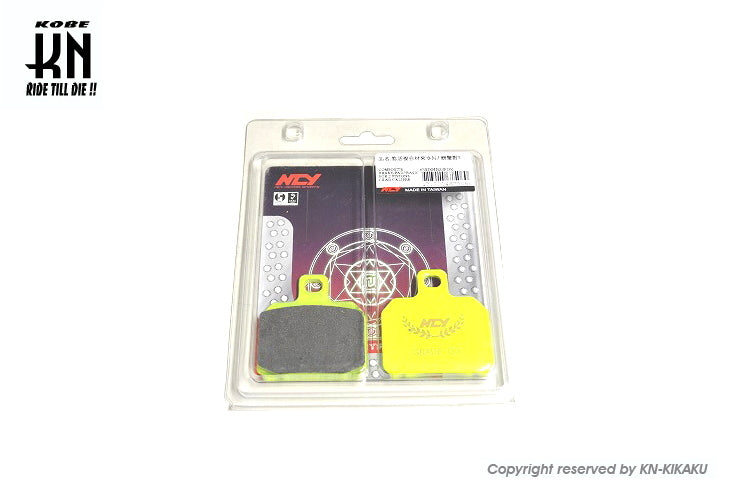 NCY ブレーキパッド【Brembo/2POT/カニ】メタル