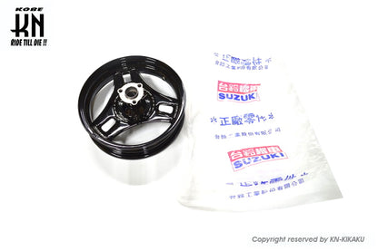 台湾SUZUKI純正 アドレスV100/アドレスV125 フロントホイール【ブラック】