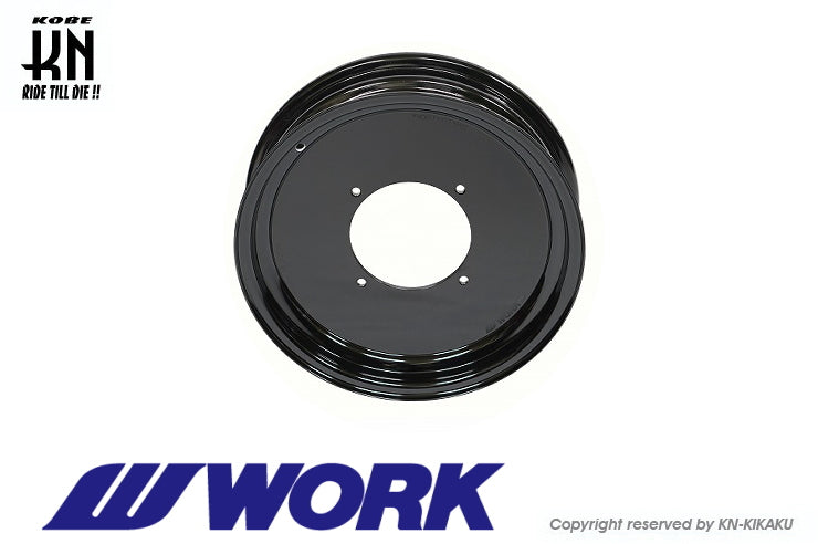 WORK Gee9s コラボレーションホイール【ブラック】12inch/3.5J【タイプLS】