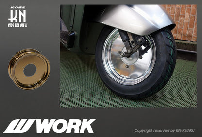 WORK Gee9s コラボレーションホイール【ブロンズ】12inch/3.5J【タイプLS】