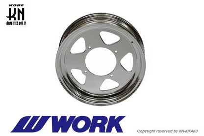 WORK Gee9s コラボレーションホイール【バフアルマイト】12inch/3.5J【タイプMS】