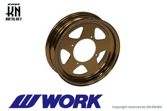 WORK Gee9s コラボレーションホイール【ブロンズ】12inch/3.5J【タイプMS】