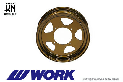 WORK Gee9s コラボレーションホイール【ブロンズ】12inch/3.5J【タイプMS】