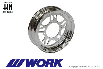 WORK Gee9s コラボレーションホイール【バフアルマイト】12inch/3.5J【タイプGS】