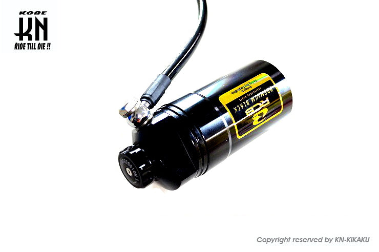RCB 265mm リアショック減衰調整【YZF-R15/R125/XSR125】DB-2【プレミアムブラック】モノサス