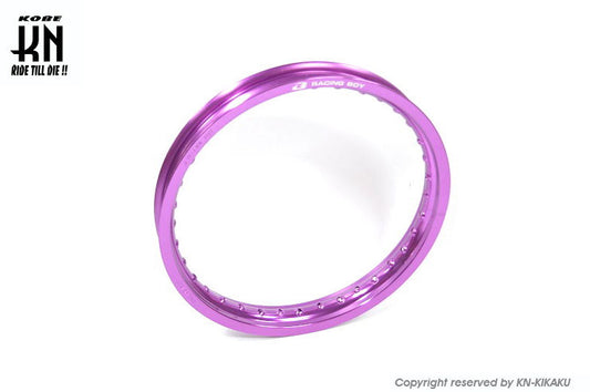 RCB アルミホイールリム【215-17】パープルカラー【36H】