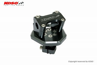 KOSO ハンドルポスト 【シグナスX SE44J/BWS125】 ブラック