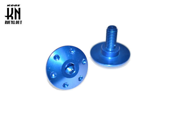 アルミフロントフェンダーボルト【シグナスX/1-5型,マジェS/SMAX/FORCE】ブルー