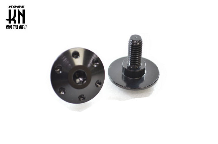 アルミフロントフェンダーボルト【シグナスX/1-5型,マジェS/SMAX/FORCE】ブラック