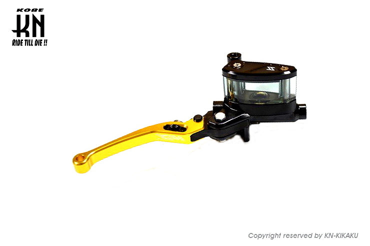 NCY マスターシリンダー【ゴールド】14mm【右】調整式