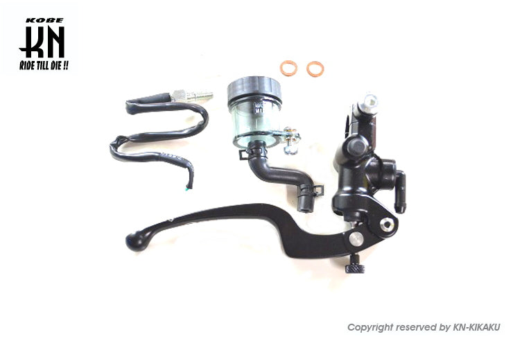 RCB 鍛造ラジアルポンプマスターシリンダー【S2】14mm【右】ブラック　