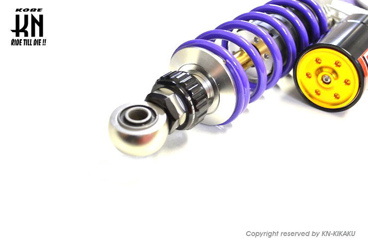 RCB 減衰調整式リアショック275-280mm 【RB-2プラスシリーズ】パープル