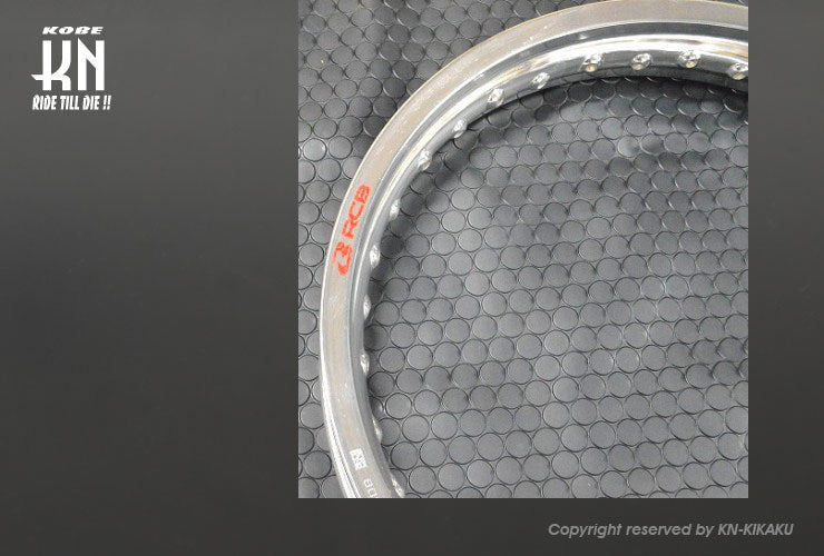 RCB アルミホイールリム【215-17】クロームメッキ【36H】