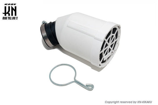 DOPPLER 汎用エアフィルターBOX【ホワイト】venturi【35mm】