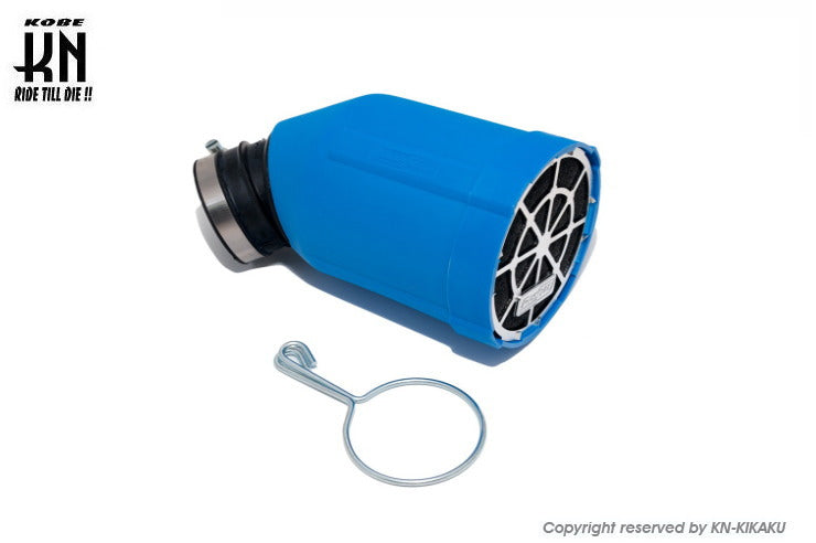 DOPPLER 汎用エアフィルターBOX【ブルー】venturi【35mm】