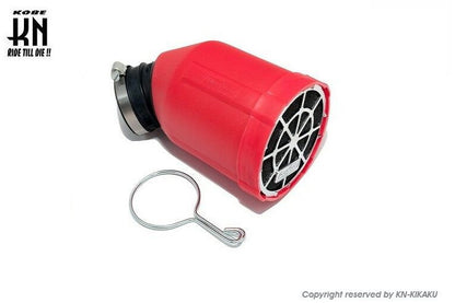 DOPPLER 汎用エアフィルターBOX【レッド】venturi【35mm】