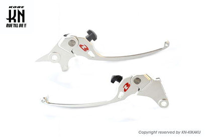 RCB アルミ調整式ブレーキレバー【GSX125/150】S3シリーズ【シルバー】