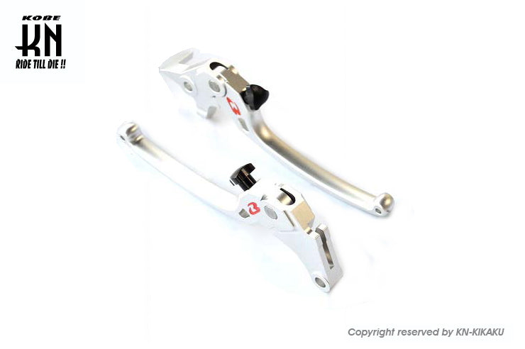 RCB アルミ調整式ブレーキレバー【GSX125/150】S3シリーズ【シルバー】