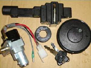 キーセット【3KJ/JOG/前期 (ハンドルロックピンが丸タイプ)】