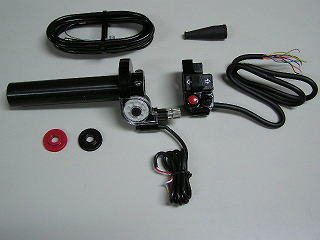 STAGE6　ビッグキャブ用【ハイスロ/スイッチキット】メッキ