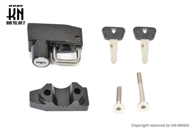 ヘルメットホルダー【BWS/PCX/グロム/ハンター/クロス/Z125などなど】