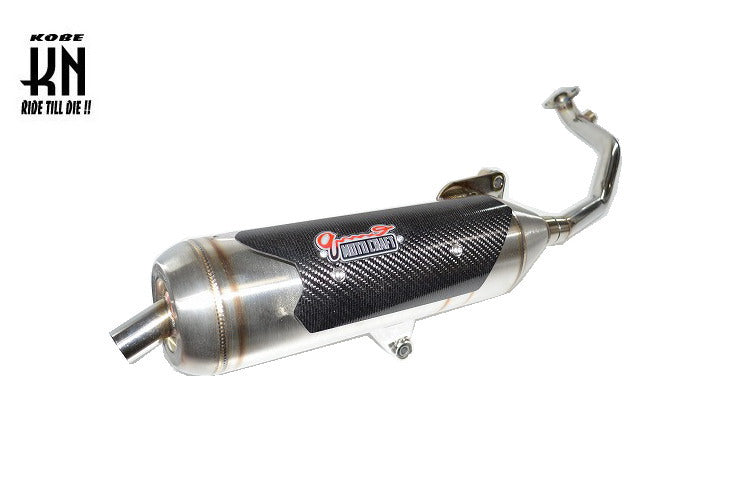 キムコ RACING150 スポーツマフラータイプ1【Qmotocraft社】150〜180cc