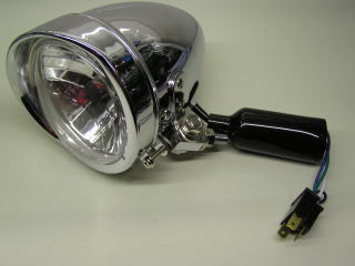 汎用ベーツタイプヘッドライト アメリカンロケットタイプ ロング