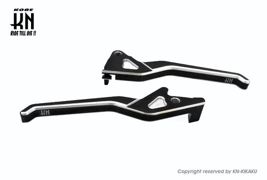 KNデュアルカラーレバー2 【ブラック/シルバー】