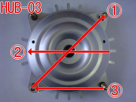 汎用ハブ　ホンダ50cc系