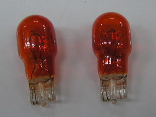 ウインカー球【ウエッジタイプ】 オレンジ発光【12V10W/2個入】